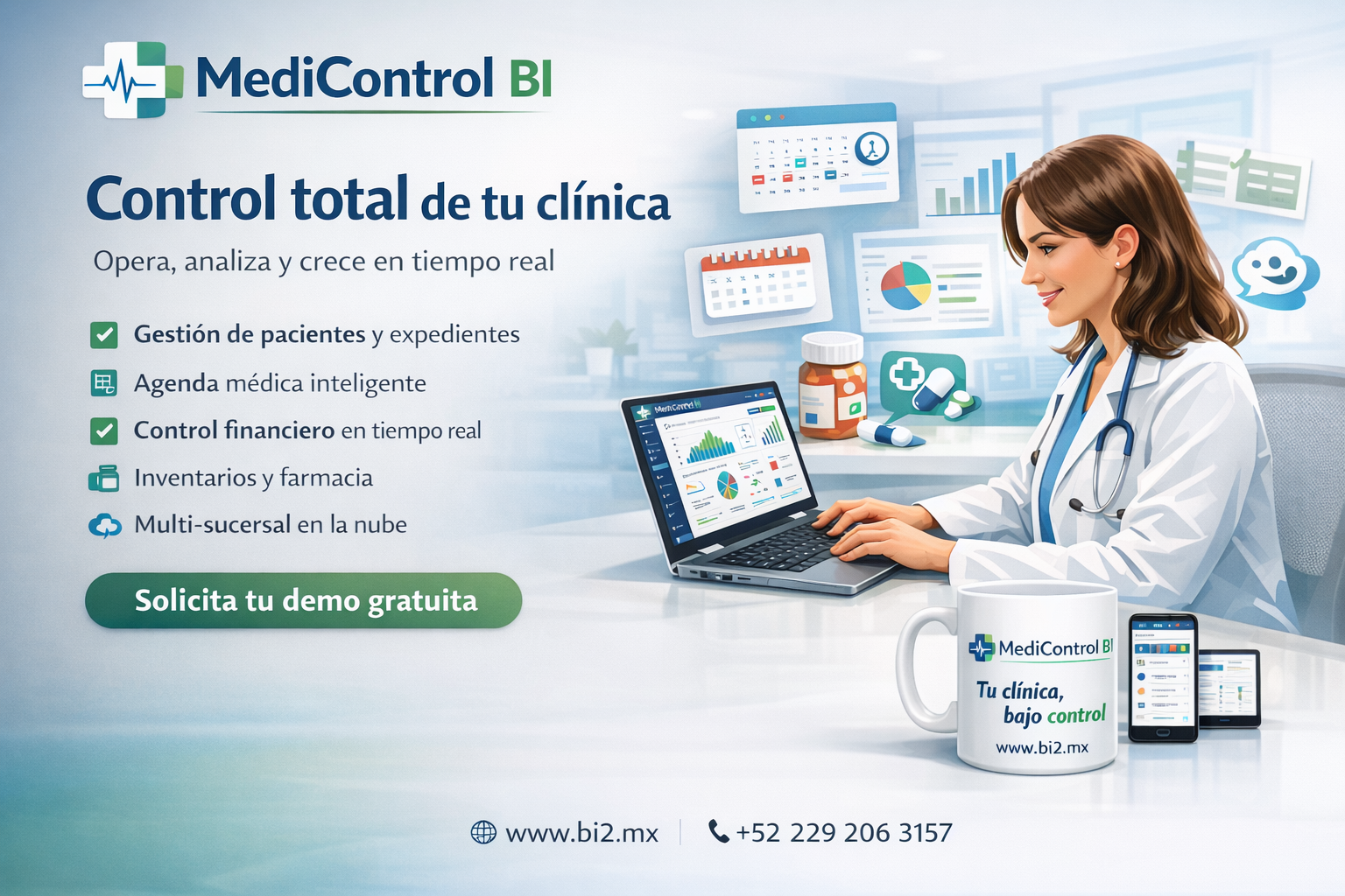 MediControl BI - ERP Clínica